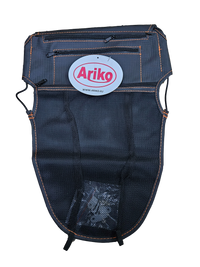 Thumbnail for Ariko XXL Buddyseat Organizer - Opbergnet Voor Scooter En Motor - 2 Ritszakken En 1 Net Met Rits - Dubbel Gestikt - Makkelijk Te Installeren - 40 x 27 cm