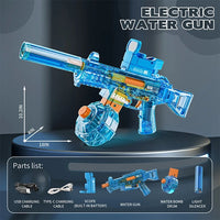 Thumbnail for Ariko Elektrisch Waterpistool Met Accu - 10 Meter Bereik - Licht En Geluidseffecten - 350ml Tank - Blauw