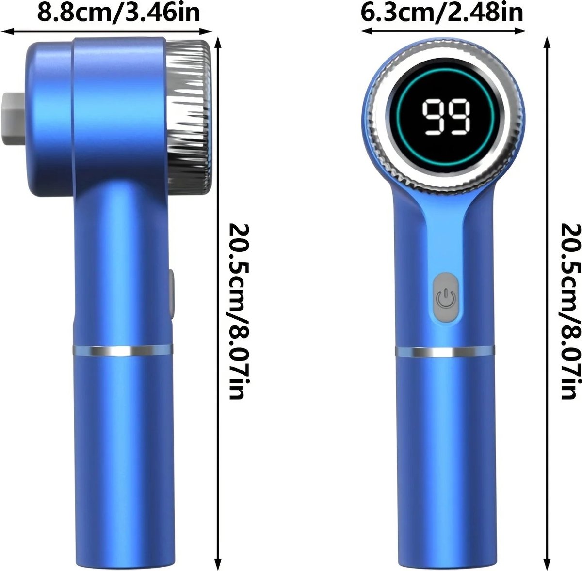 Ariko Elektrische Schoonmaak Borstel - Afwasborstel - Schoonmaakborstel - Krachtige 1500Mah Motor - 3 Standen - 5 Verschillende Koppen - Draadloos - Stil - Grijs