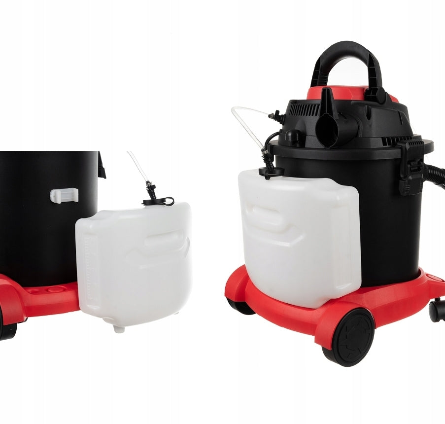 Ariko Industriële Wasstofzuiger 1600W - 3 In 1 Tapijtreiniger - 20 Liter - Was & Blaasfunctie - 6 Mondstukken - 5.5 Liter Schoonwater 3.5 Liter Wasmiddelreservoir