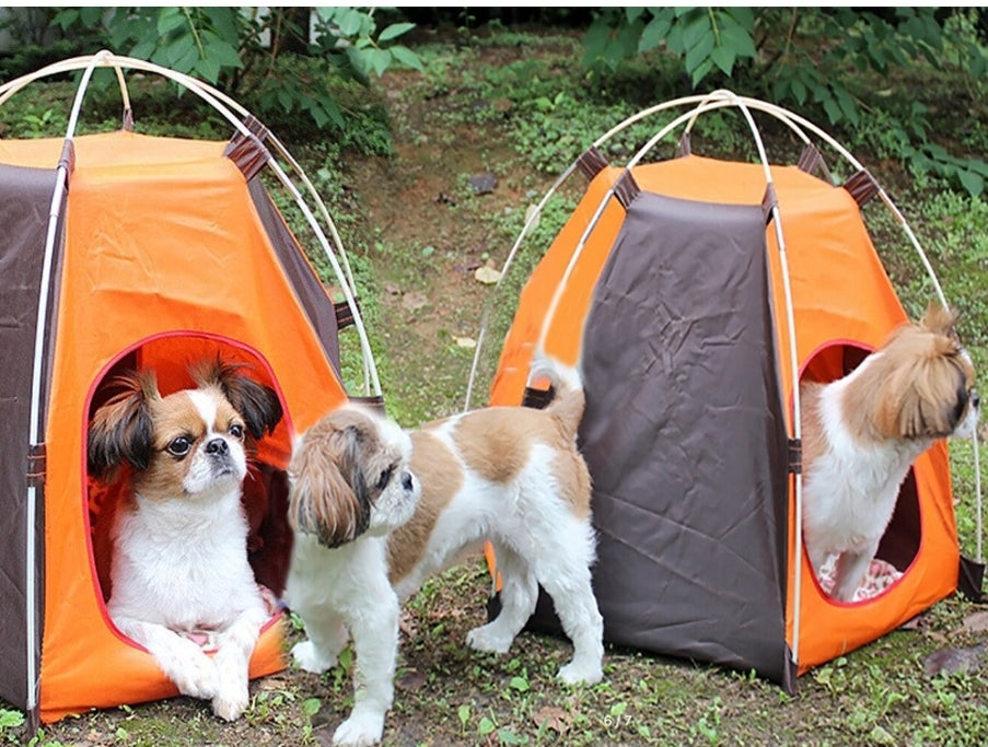 Ariko Hondentent - Bescherming Tegen Wind, Regen en Zon - Snel Opgezet - Voor Kleine En Middelgrote Honden