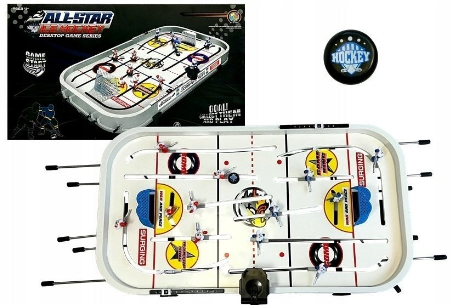 Ariko Icehockey Tafelmodel - Met Scoreboard - Stevig Materiaal - Wit