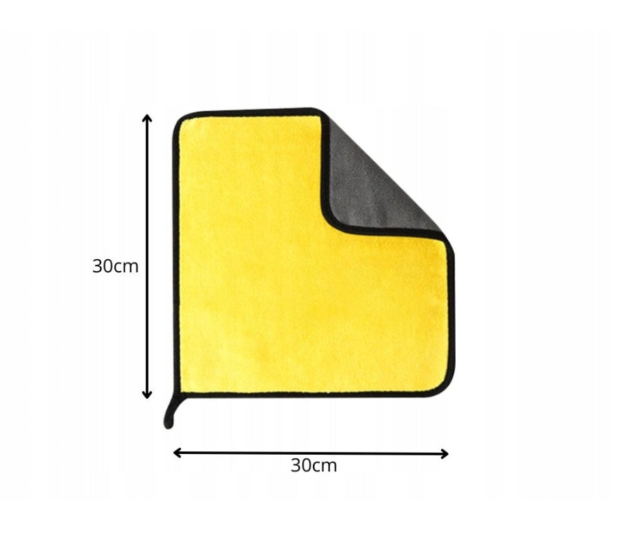 Ariko Microvezeldoek 30 x 30 Cm - Voor Autoruiten - Superzacht - Nat en Droog - Voor Water Stof en Vuil - 3 stuks