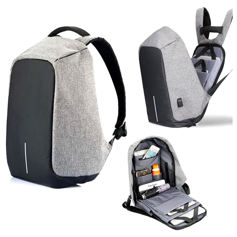 Ariko Anti Theft Backpack - Travel backpack - Gray - Laptop bag - Scho